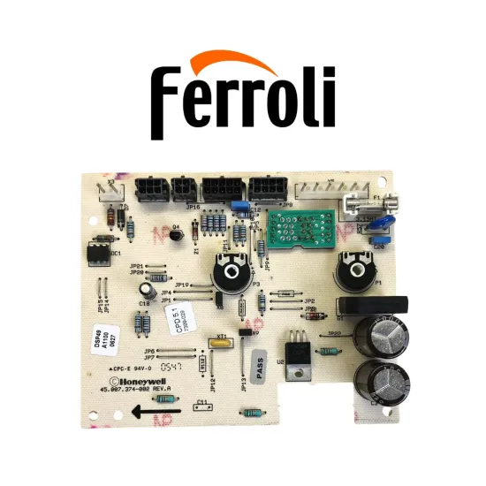 Ferroli 39812270 Printed Circuit Board PCB CPD 5.1 Display Genuine Boiler Part
