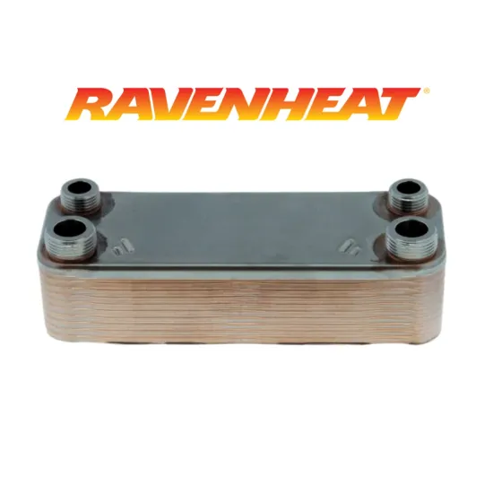 Ravenheat 002SCA06015/0 Plate Heat Exchanger Genuine Boiler Part Brand New Boxed