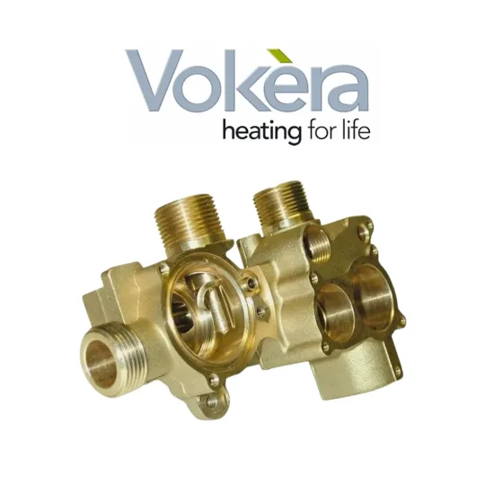 Vokera 6851 Heating Flow & Return Manifold Genuine Boiler Spare Part OBSOLETE