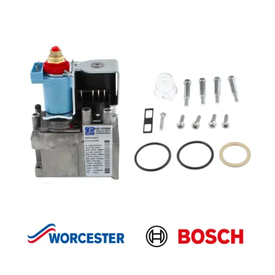 Worcester Bosch 87161029950 Gas Valve Genuine Brand New Boxed Boiler Spare Part
