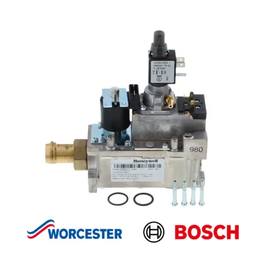 Worcester Bosch 87161424380 Gas Valve Genuine New Boxed Combi Boiler Spare Part