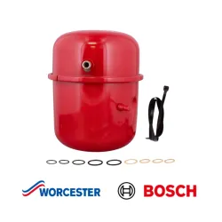 Worcester Bosch 87161425150 Expansion Vessel 8L Genuine Boiler Spare Part New