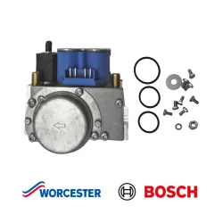 Worcester Bosch 87161567330 Gas Valve NG Genuine New Boxed Boiler Spare Part