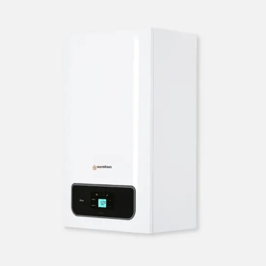 Warmhaus 30kW Full Premix Condensing Combi Boiler Horizontal Flue Included