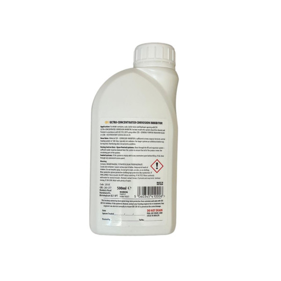 CBS Central Heating Ultra-Concentrated Corrosion Inhibitors/Acid Radiator Flush & Descale (Bundle 4) Set of 12