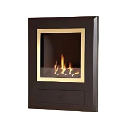 Flavel Finesse Inset Gas Fire Coal Fuel Brass
