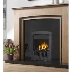 Flavel Rhapsody NG Black Fender Gas Fire Inset