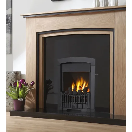 Flavel Rhapsody NG Black Fender Gas Fire Inset