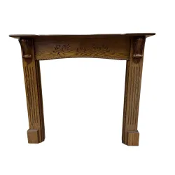 High Quality Wooden Fireplace Surround for Renovation New Installation