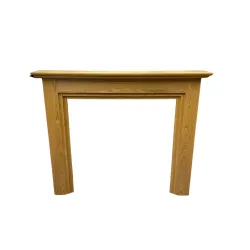 Wood Fireplace Surround Classic Mantelpiece for Home Fireplaces