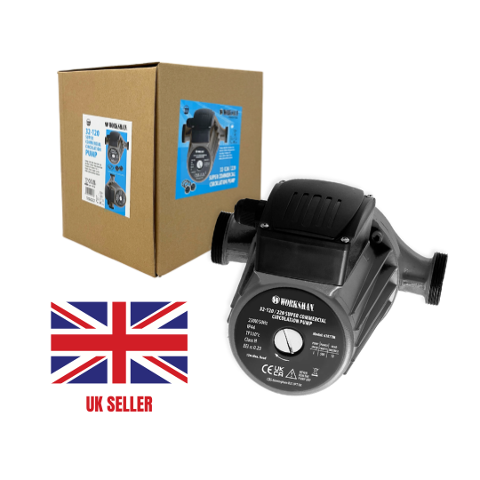 32-120 Super Commercial Circulation Pump | 500W 170L/min 230V | Adjustable Modes