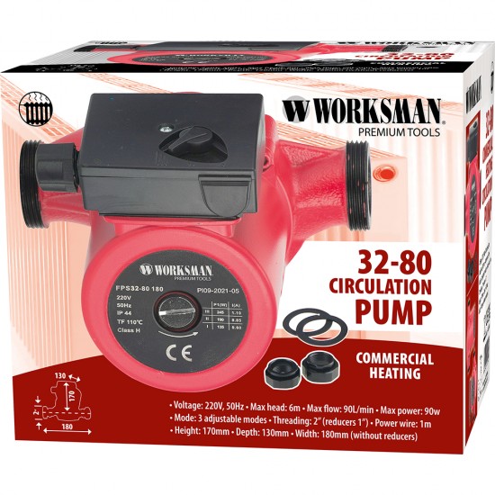 32-80 COMMERCIAL HEATING CIRCULATION PUMP 32-80 COMMERCIAL HEATING CIRCULATION PUMP