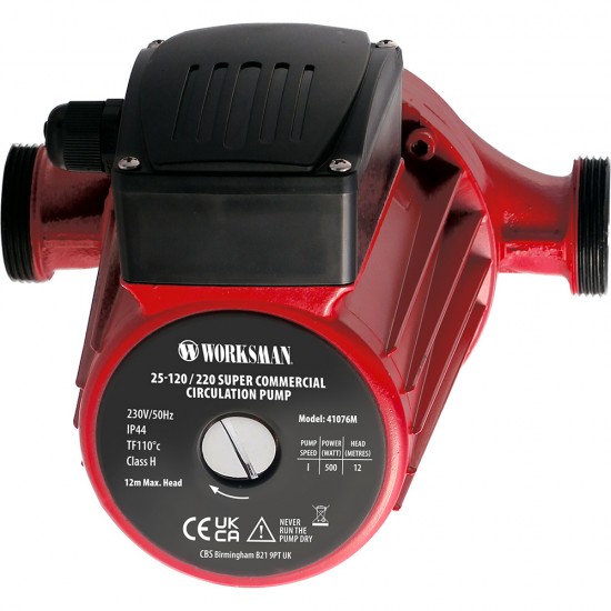 25-120 / 220 SUPER COMMERCIAL CIRCULATION PUMP 25-120 / 220 SUPER COMMERCIAL CIRCULATION PUMP